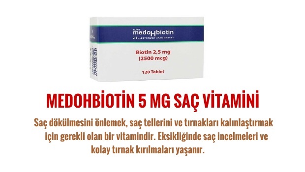 Medohbiotin 5 mg Ne İşe Yarar Medohbiotin 5 mg Ne İşe Yarar?
