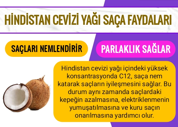 Hindistan Cevizi Yağı Saça Nasıl Uygulanır?