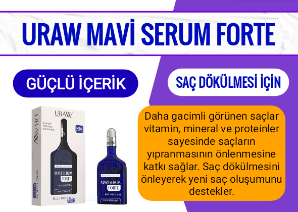 Uraw mavi serum kullananlar var mı?