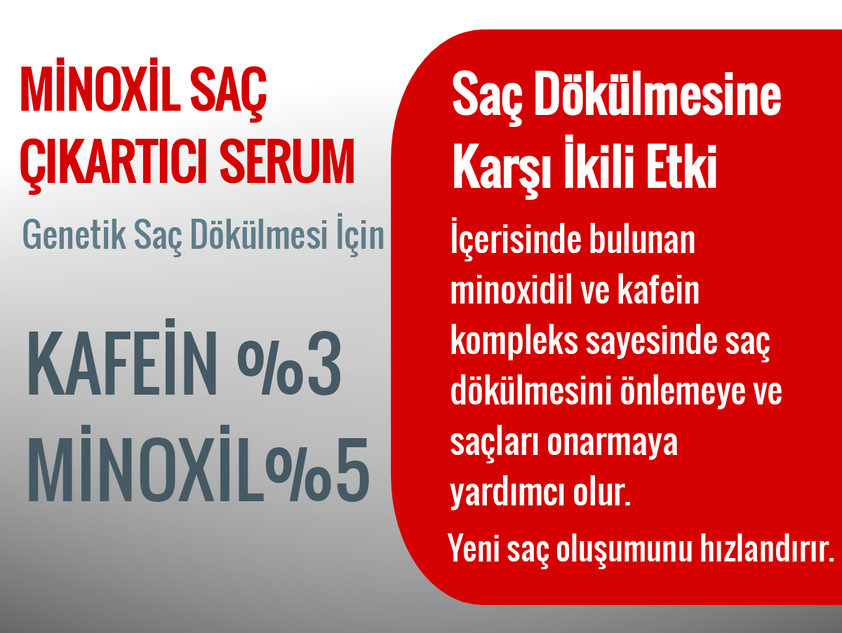 Saf Minoxidil ve Kafein Losyon Yapımı